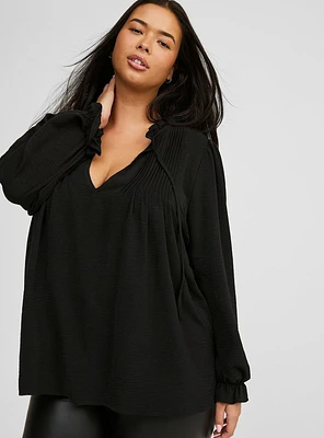 Long Sleeve Peasant Blouse