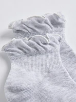 Ruffle Ankle Sock 2 Pack