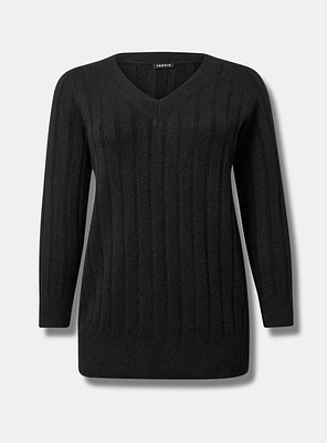 Vegan Cashmere Tunic Sweater