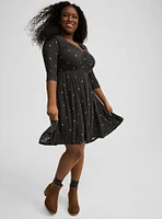 Mini Supersoft Plush Skater Dress