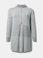 Super Soft Plush Hoodie Lounge Dress