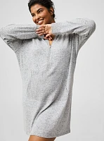 Super Soft Plush Hoodie Lounge Dress