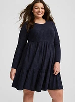 Mini Hacci Skater Dress