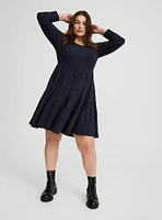 Mini Hacci Skater Dress