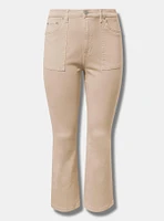 Stretch Twill Utility Ankle Pant