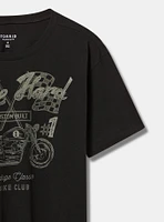 Motorcycle Boyfriend Crew Tee