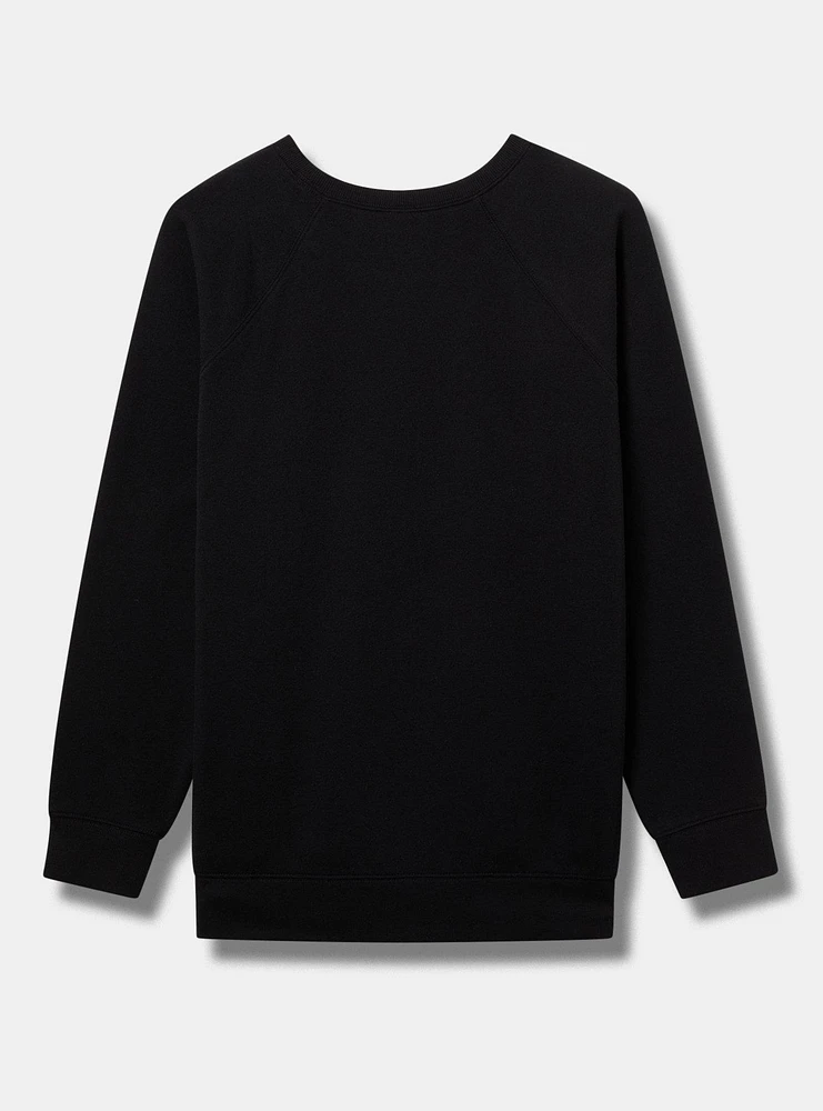 Floral Peace Cozy Fleece Sweatshirt