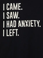 Anxiety and Left Classic Fit Tee