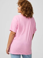 MTV Hearts Oversized Fit Tunic Tee