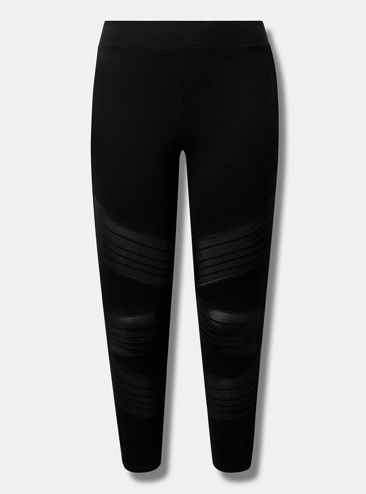 Mesh Mix Full Length Legging