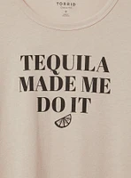 Tequila Made Me Do It Classic Fit Tee