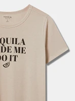 Tequila Made Me Do It Classic Fit Tee