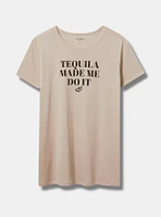 Tequila Made Me Do It Classic Fit Tee