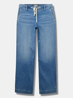 Weekend Wide-Leg Mid-Rise Jean