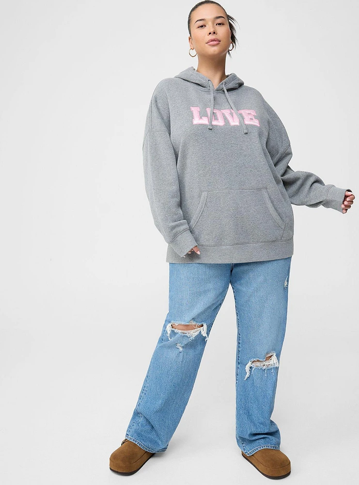 Love Relaxed Fit Hoodie