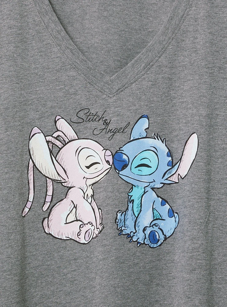 Stitch And Angel Classic Fit Tee