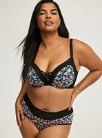 XO Plunge Push Up Bra