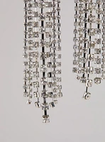 Rhinestone Statement Drop Earring