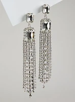 Rhinestone Statement Drop Earring