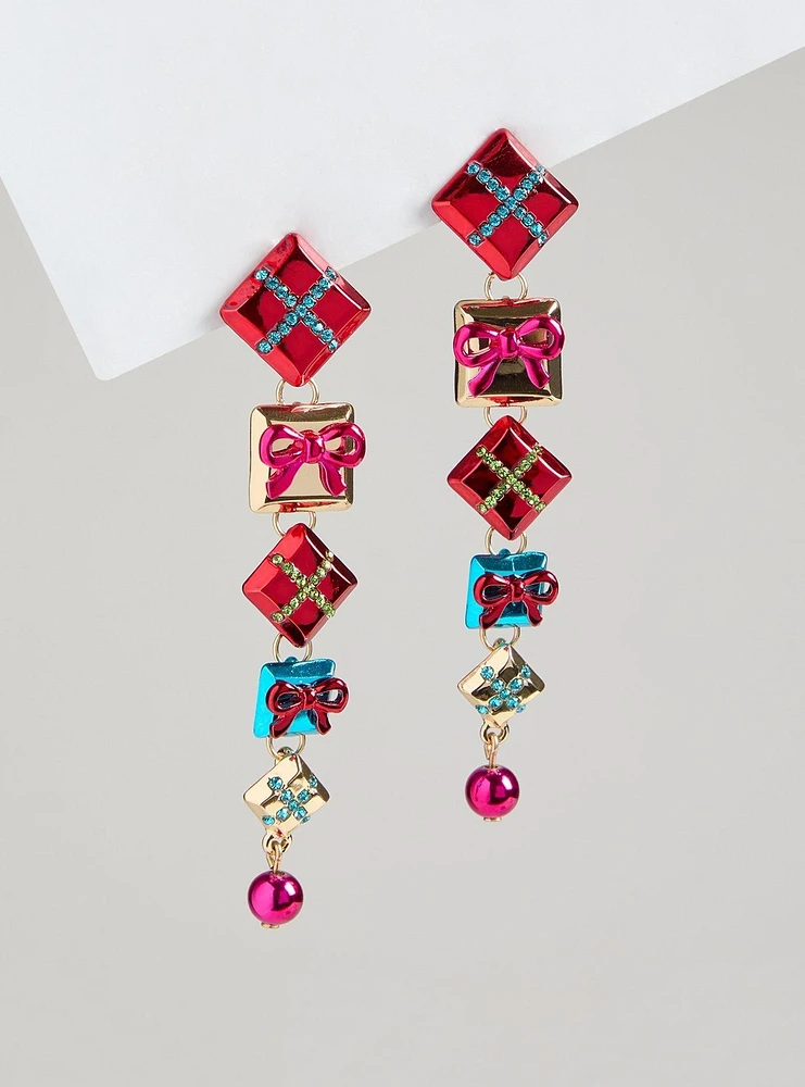 Present Linear Statement Earring