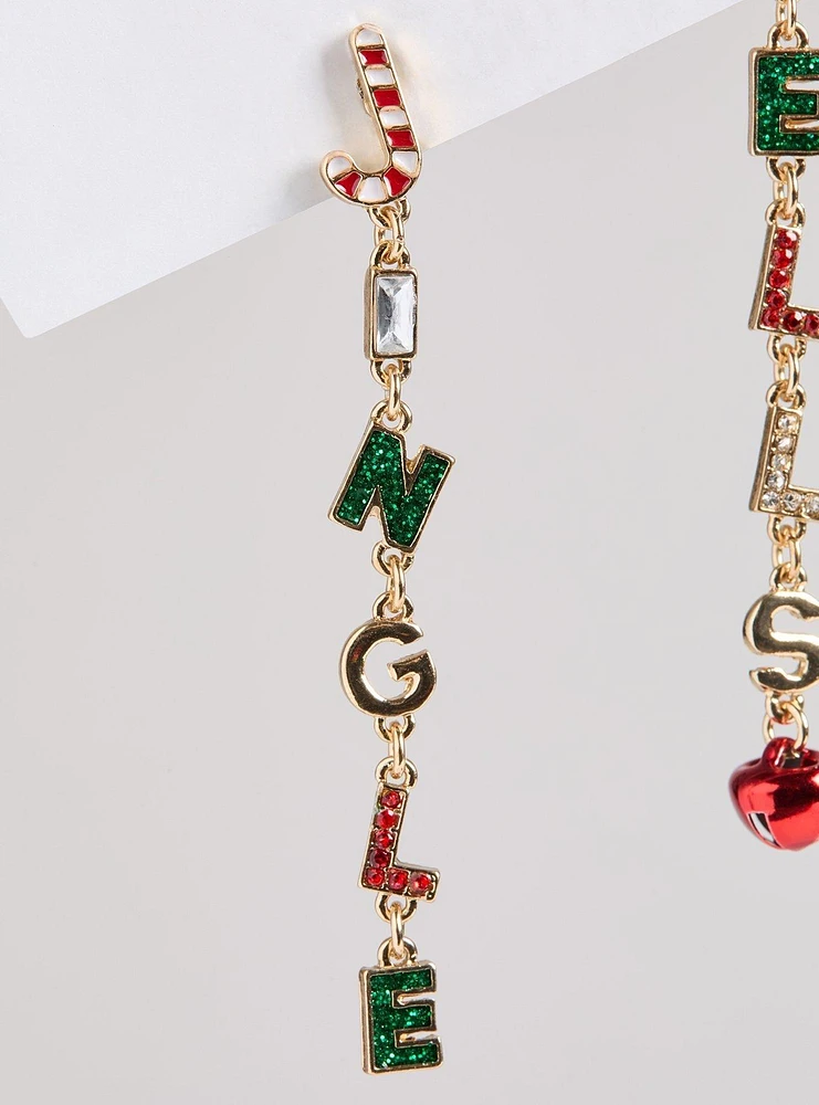 Jingle Bells Linear Earring