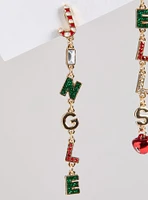 Jingle Bells Linear Earring