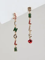 Jingle Bells Linear Earring