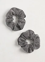 Rhinestone Scrunchie Set