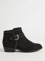 Buckle Ankle Studded Bootie (WW