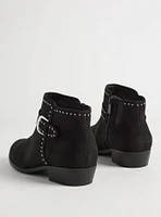 Buckle Ankle Studded Bootie (WW