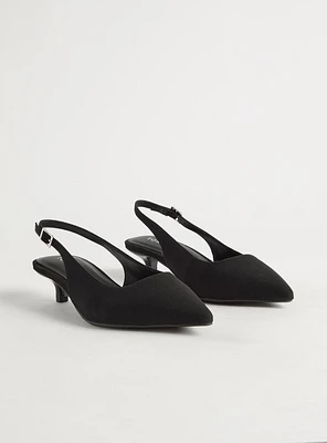 Pointed Toe Slingback (WW