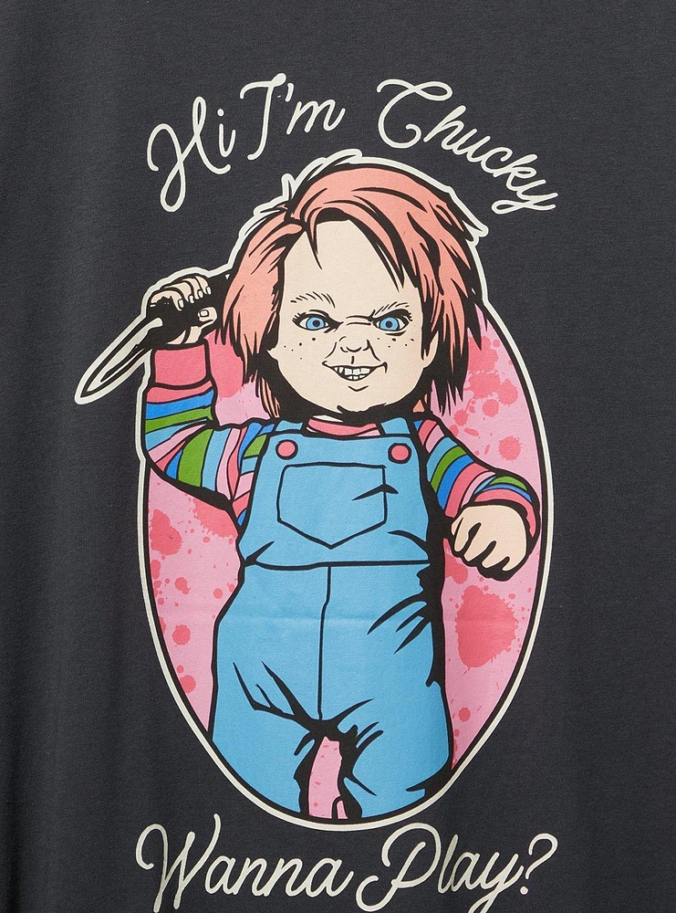 Chucky Oversized Fit Tunic Tee