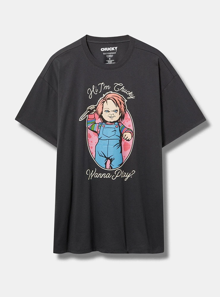 Chucky Oversized Fit Tunic Tee