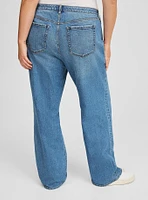 Baggy High-Rise Straight Jean