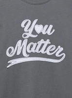 You Matter Relaxed Fit Cotton Tee