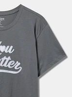 You Matter Relaxed Fit Cotton Tee