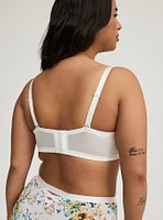 Full Coverage Unlined Straight Back Bra