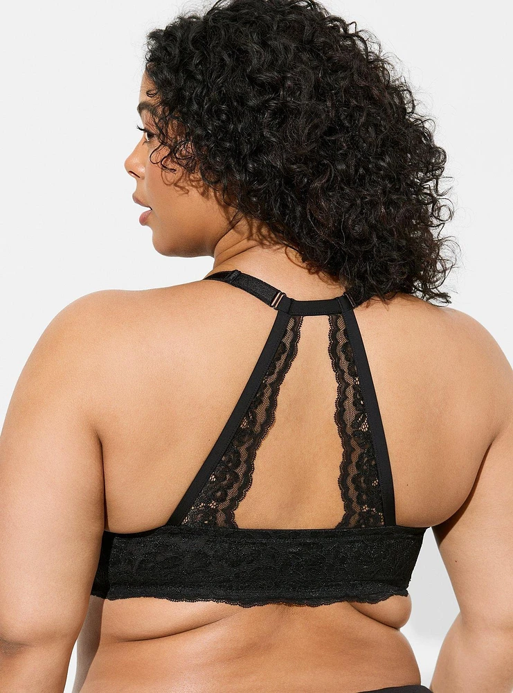 XO Plunge Push-Up Racerback Bra