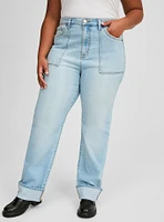 High-Rise Straight Jean