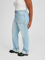 High-Rise Straight Jean