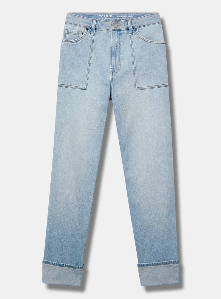 High-Rise Straight Jean