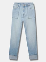 High-Rise Straight Jean