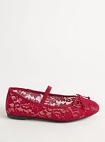 Lace Ballet Flat (WW