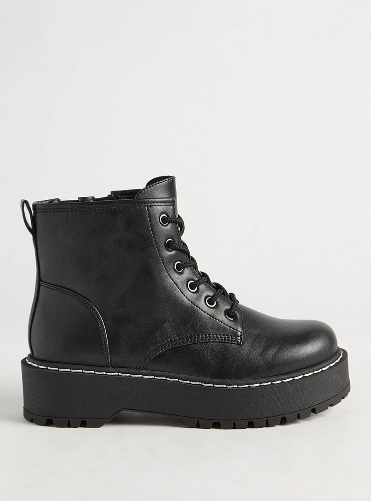 Lace-Up Combat Boot (WW