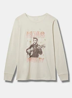 Elvis Classic Fit Crewneck Cotton Tee