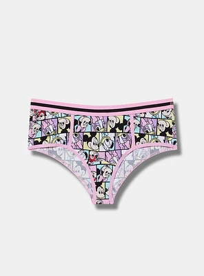 Mickey & Friends Mid-Rise Cotton Cheeky Panty