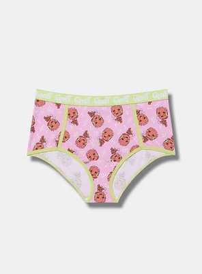 Groot Cotton Mid-Rise Cheeky Panty