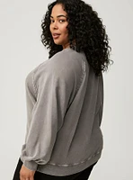 Crew Neck Relaxed Sweatshirt