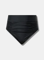 High Waist Leg Cheeky Swim Bottom