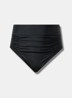 High Waist Leg Cheeky Swim Bottom